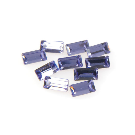 Tanzanite Rectangular Crystals