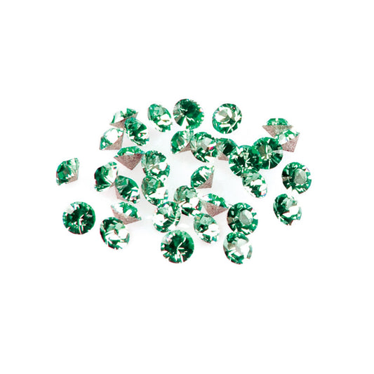 Emerald Round Crystals