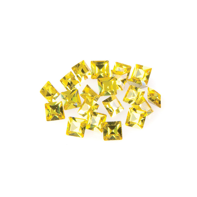 Light Topaz Square Crystals