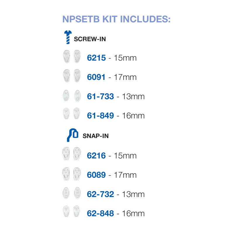 Compact Nose Pad Kit B